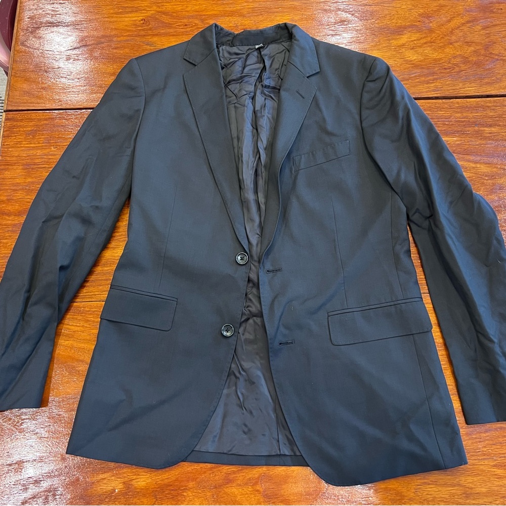 Bonobos Black Two-Button Suit Jacket